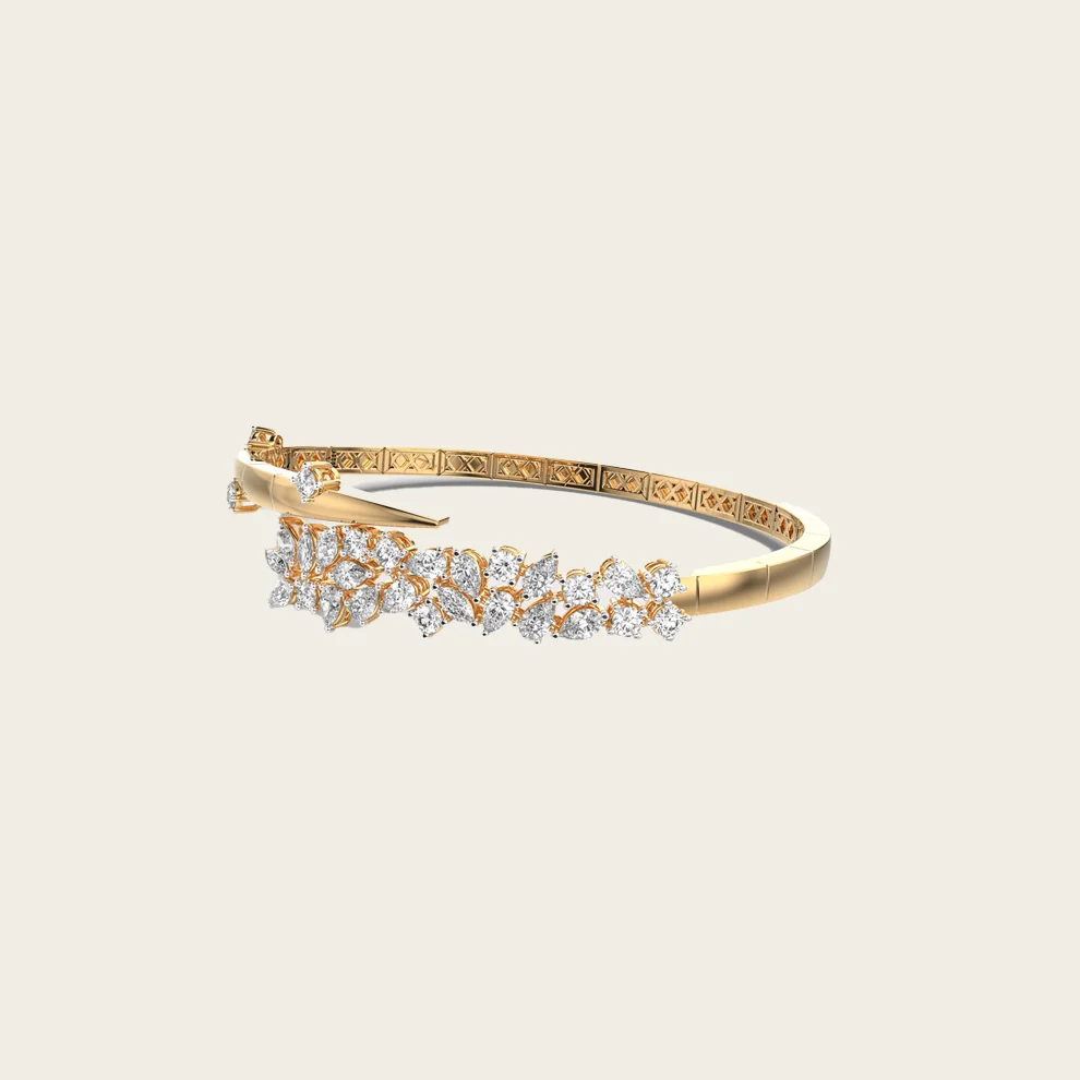 Cluster Diamond Bracelet