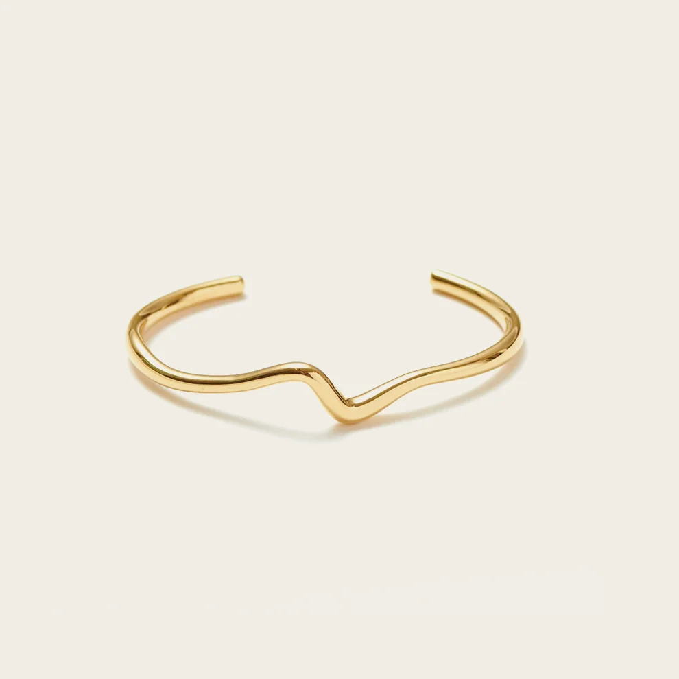 Wave Cuff Bracelet