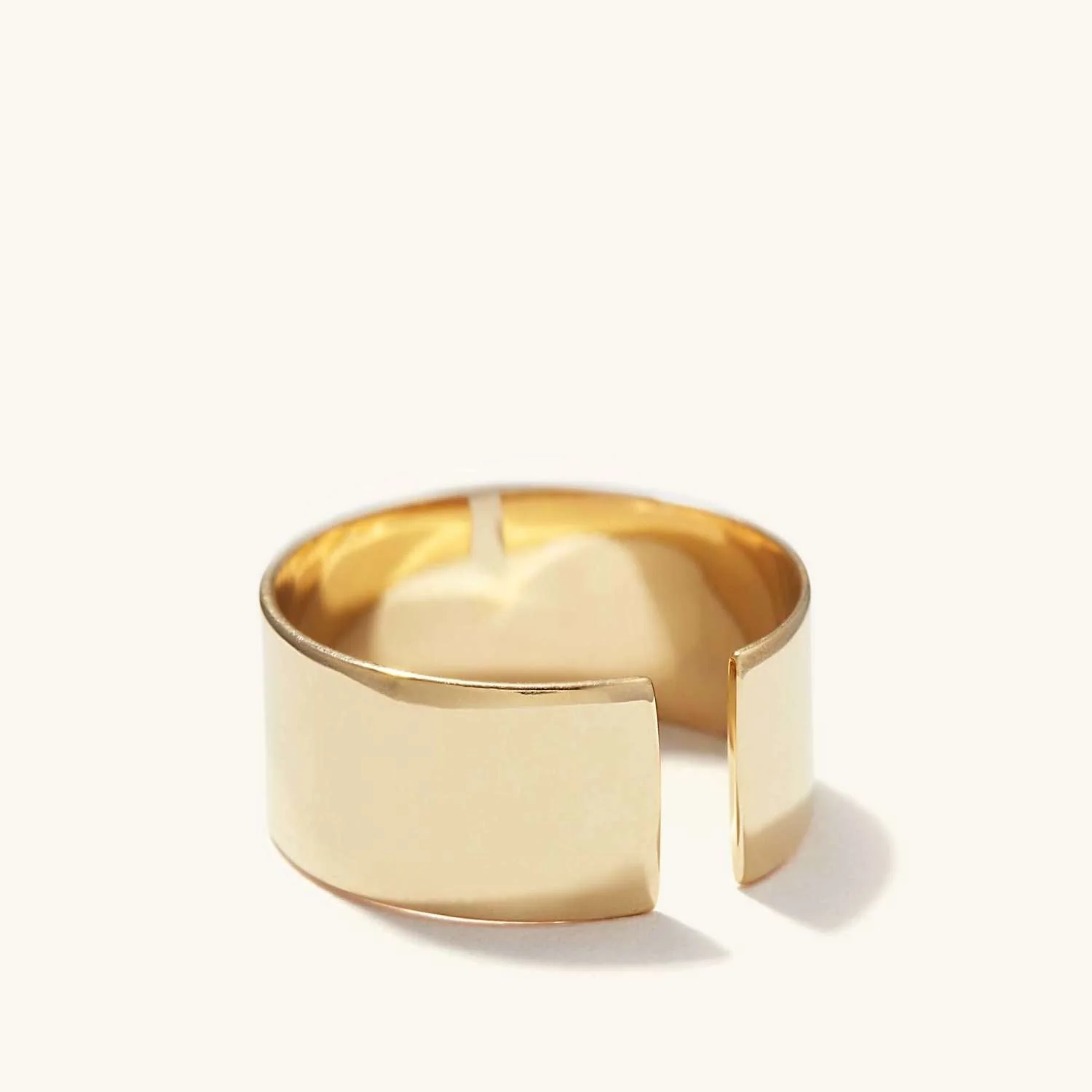 Gold Statement Band Ring