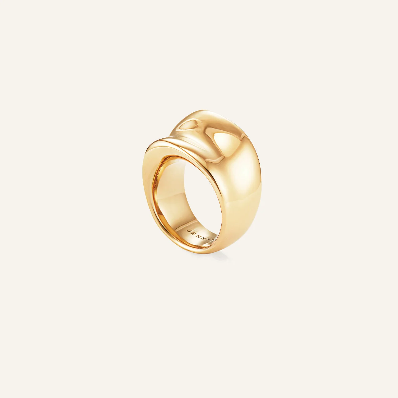 High-gloss Statement Ring
