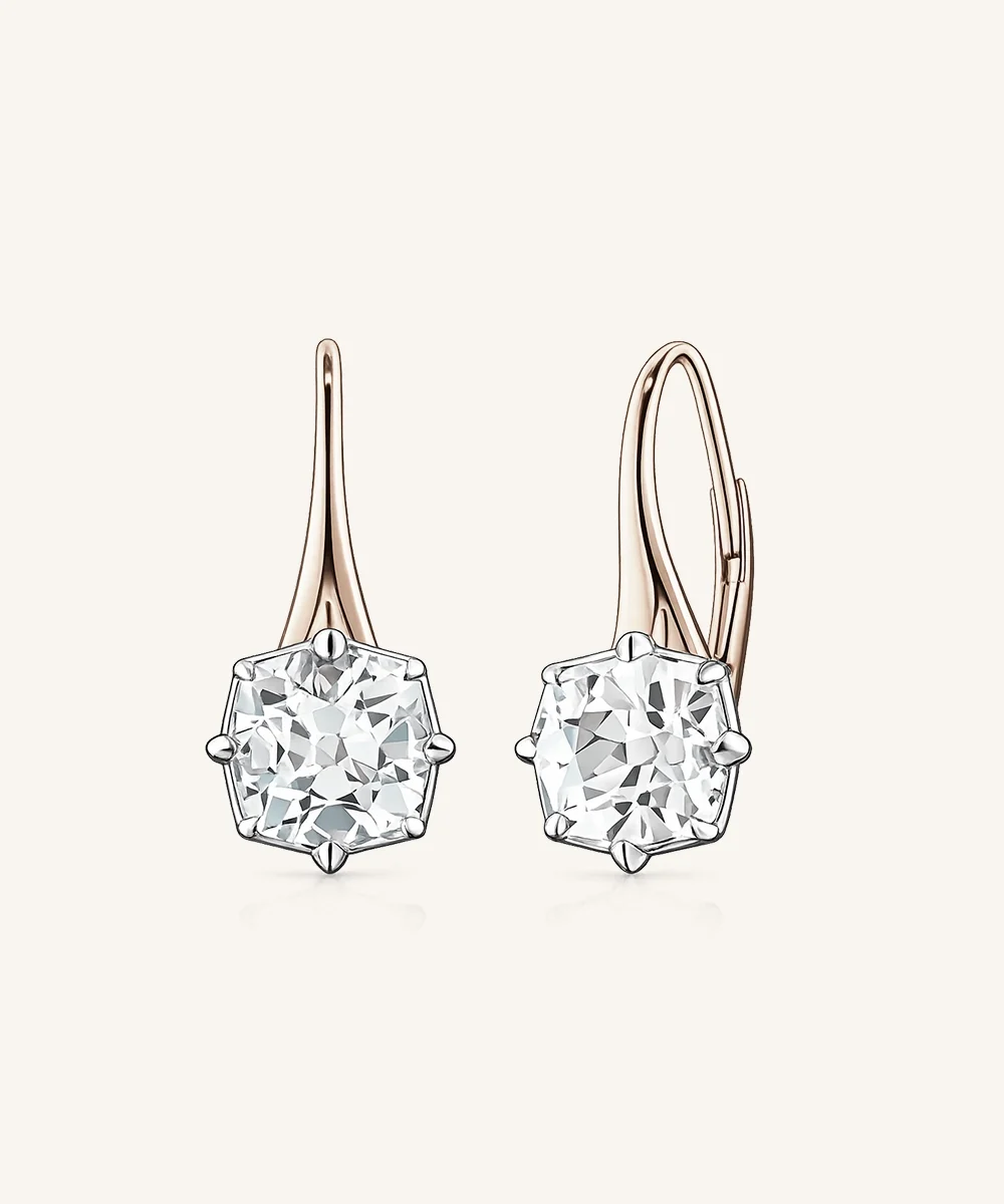 Minimalist Crystal Earrings
